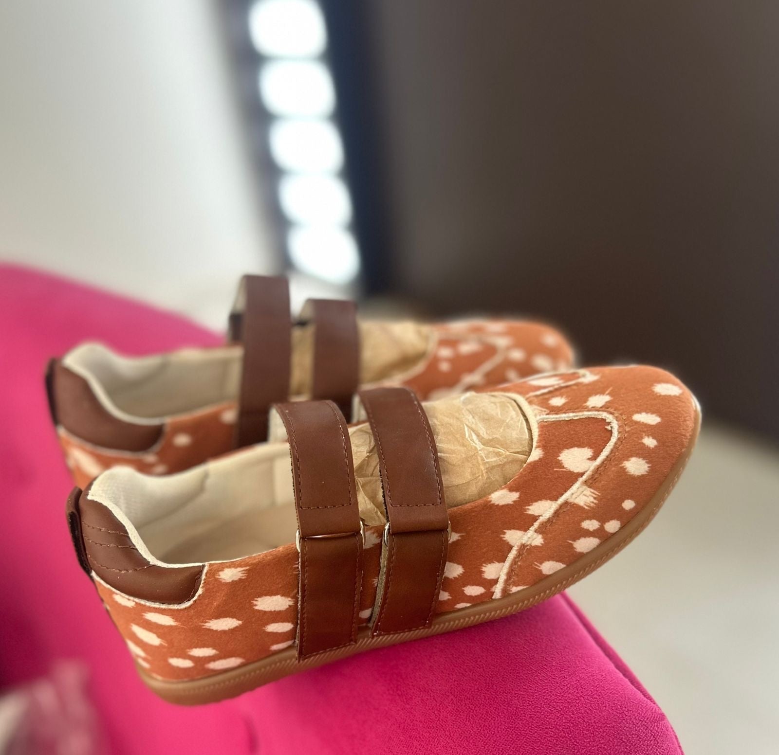MOCASINES COLOR AMRILLO TERRACOTA